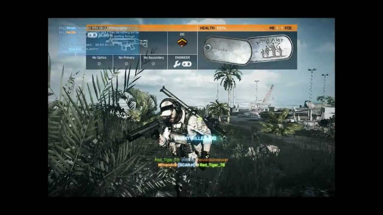 Battlefield 3  Knife To Dice Member (No Dogtag)