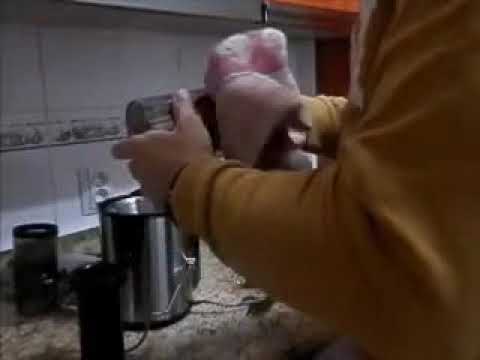 Aicok Licuadora De 400W Fabricado En Acero Inoxidable Exprimidor, Licuadora  de Frutas de 400W de Ac - YouTube