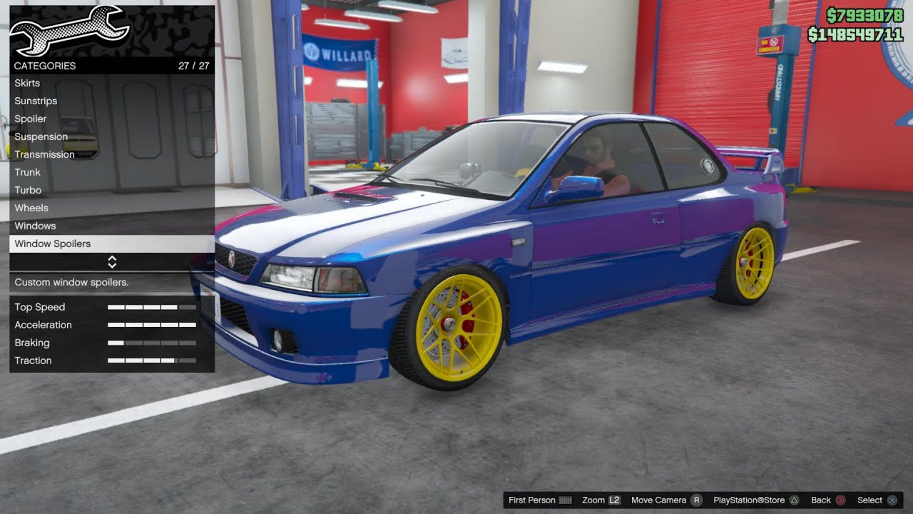 GTA Online: Karin Sultan RS Classic Customization & Review (Subaru Impreza 22b)
