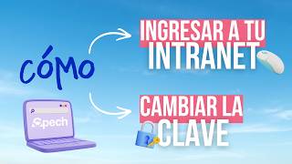 How to log in to the CPECH INTRANET for the FIRST TIME and how to CHANGE YOUR PASSWORD - Preu Cpech How to log in to the CPECH INTRANET for the FIRST TIME and how to CHANGE YOUR PASSWORD - Preu Cpech