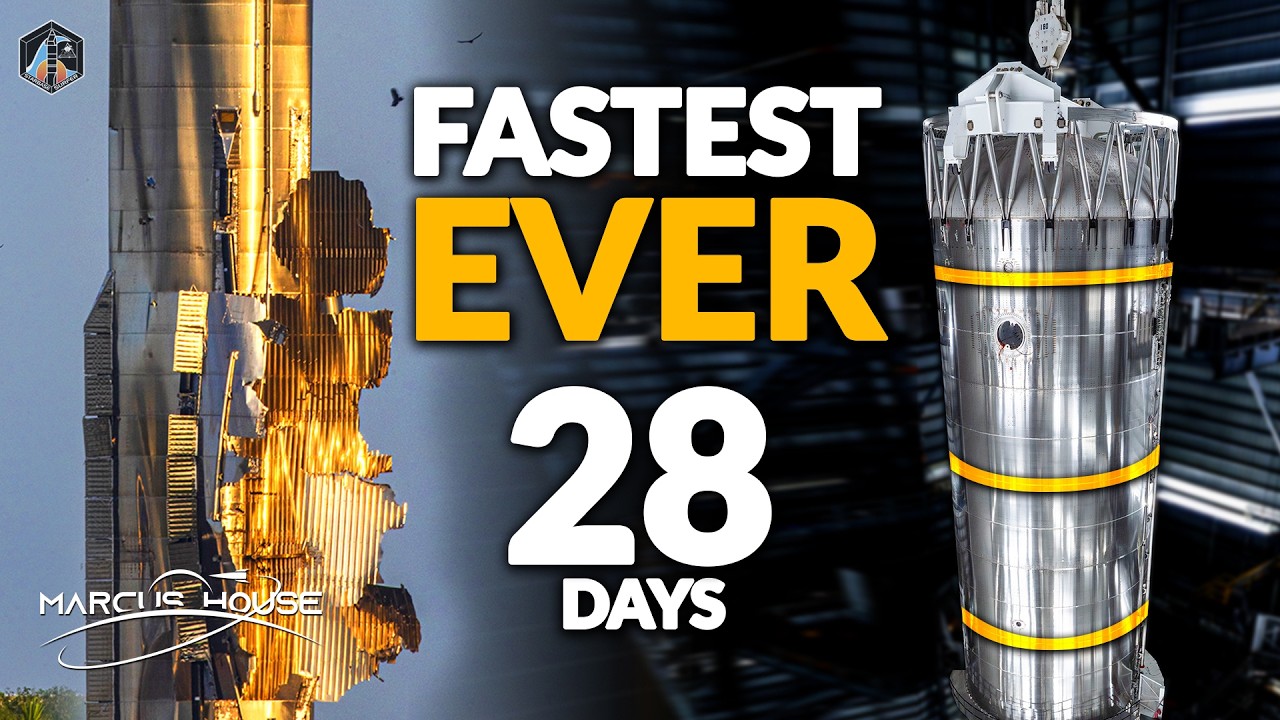 Starship's Fastest Booster Ever: What Comes Next | 23:23 | Marcus House | 574K subscribers | 121,081 views | December 27, 2025