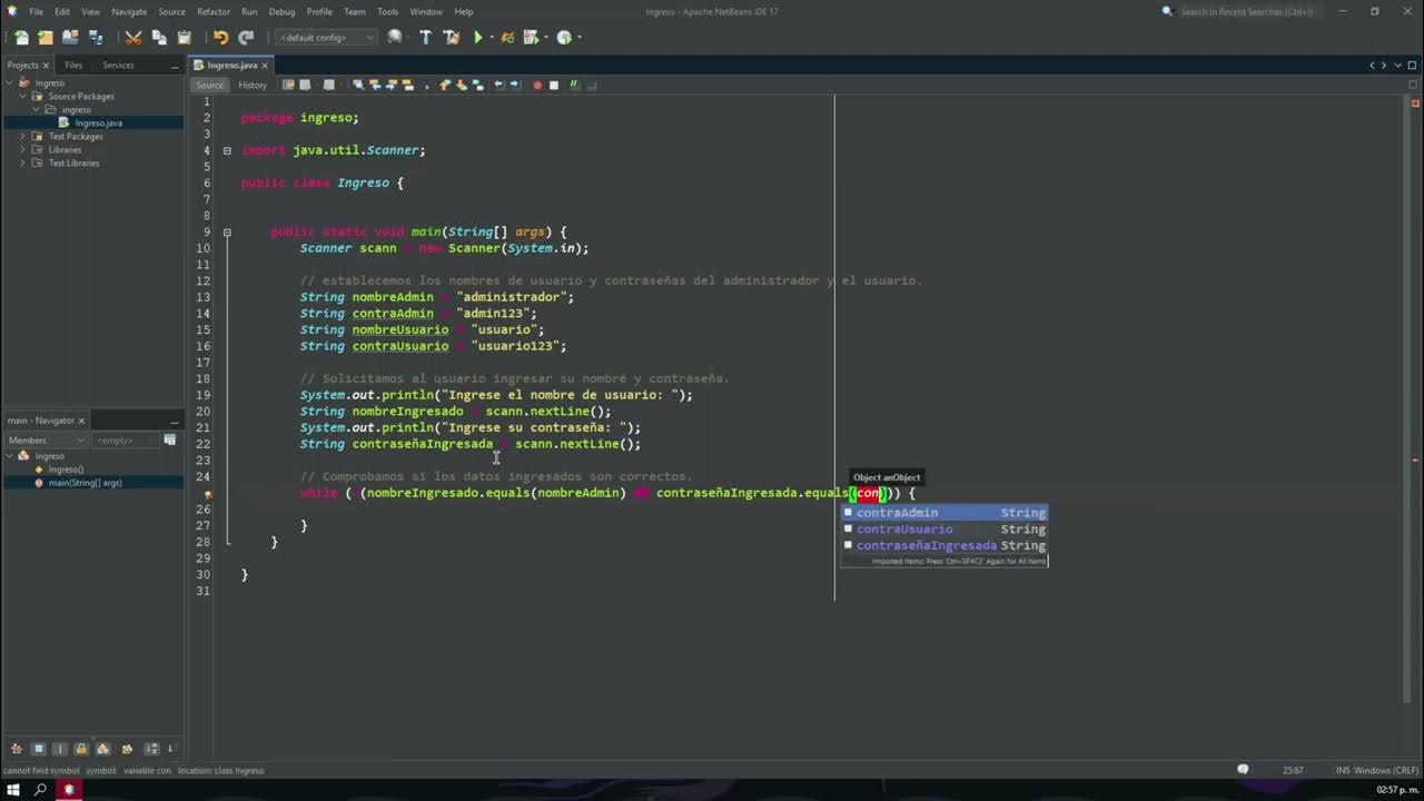 Cómo crear un sistema de inicio de sesión en Java para usuarios y ...