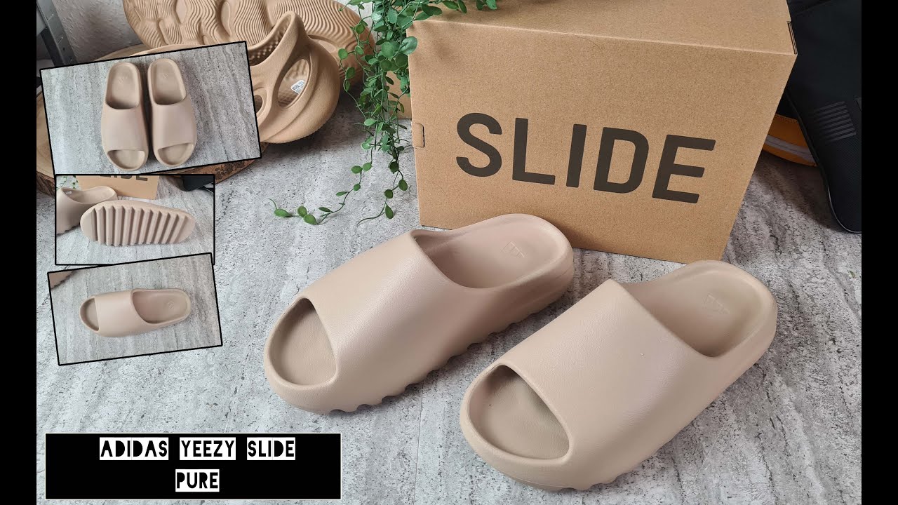 Yeezy Slide Pure - On Feet and Check - 85% 😁✔ GW1934