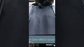 Cleaning A Treadmill Belt