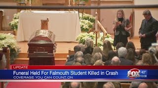 Funeral Mass held for Falmouth teen who died in crash