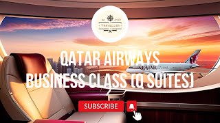 Flew Qatar Airways Business Class! Q Suites (Stunning Singapore Landing)