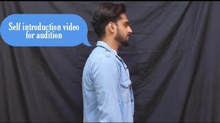 Self Introduction for Audition | Actor | Profile | Kartik kakkar