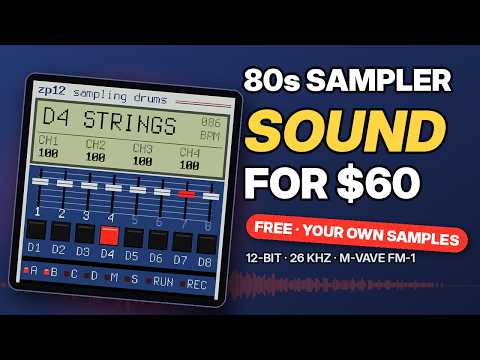 I Turned the M-VAVE FM-1 Into an SP-1200 Style 12-Bit Sampler (Free Custom Firmware)
