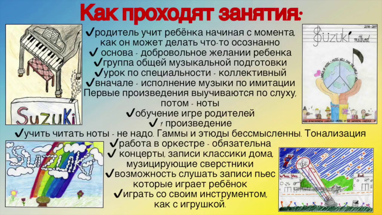 Метод воспитания таланта сузуки