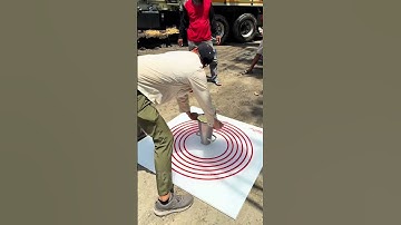 Concrete flow or Slump test