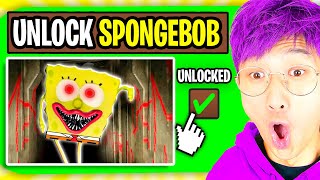 UNLOCKING SPONGEBOB In POPPY PLAYTME!? (NEW SECRET SKIN!)