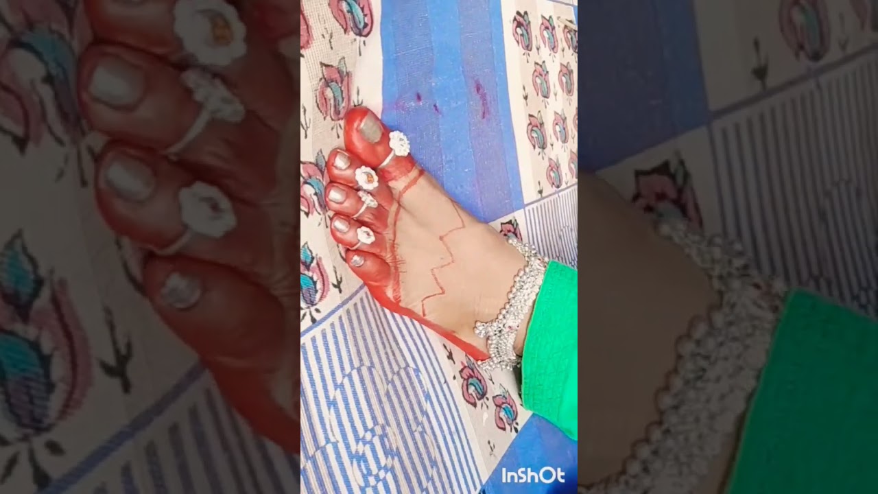 Navratri new alta design for feet 👣