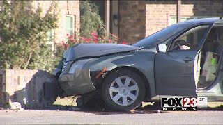 VIDEO: Coweta theft investigation leads to chase, crash and arrest