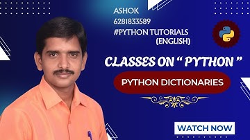🚀 Python Dictionaries Made Simple | Step-by-Step Tutorial