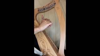 30 mins Baby Harp Bedtime music.  Live concert on FB 14/7/2020.  12 String Harp Concert, Harp Solo