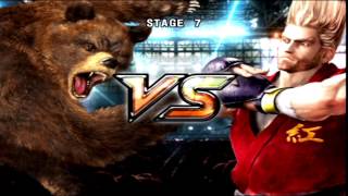 Tekken 5 (PlayStation 2) Story Battle as Kuma