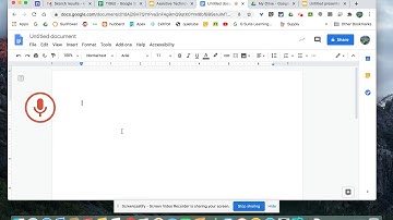 *Voice Typing in Google Docs and Slides