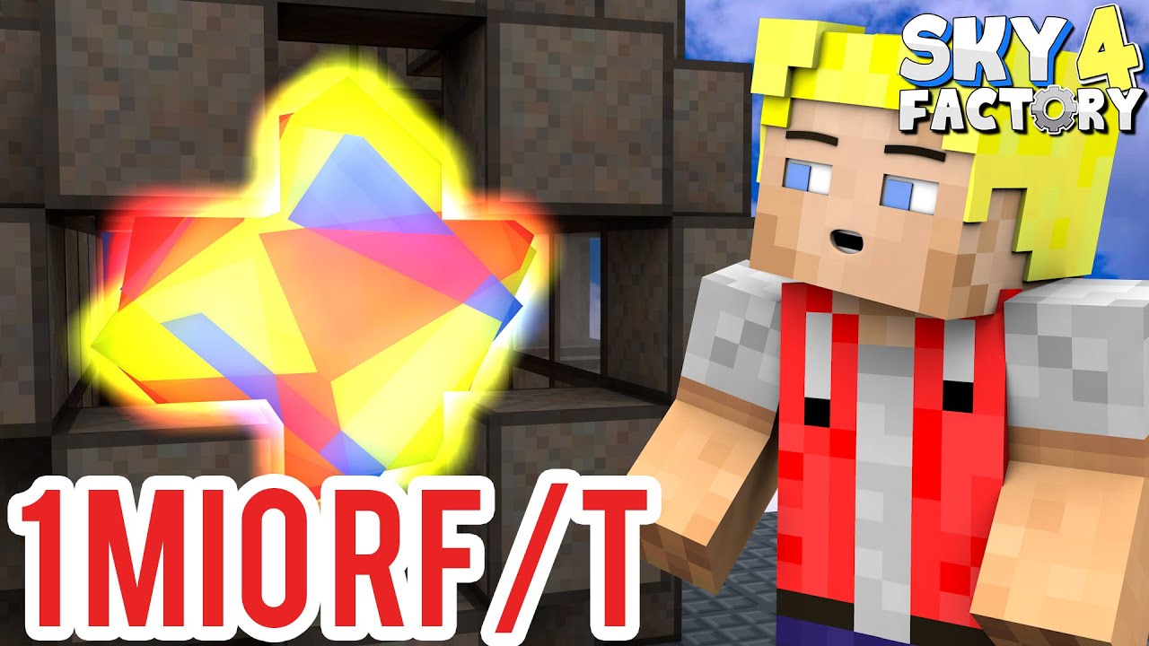 Fusions Reaktor LÄUFT! 1 MIO RF/T - Minecraft Sky Factory 4 (Prestige Mode) - #48 - Deutsch hypixel skyblock redstone