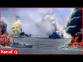Twenty-six Russian vessels are destroyed by Ukrainian forces in Crimea