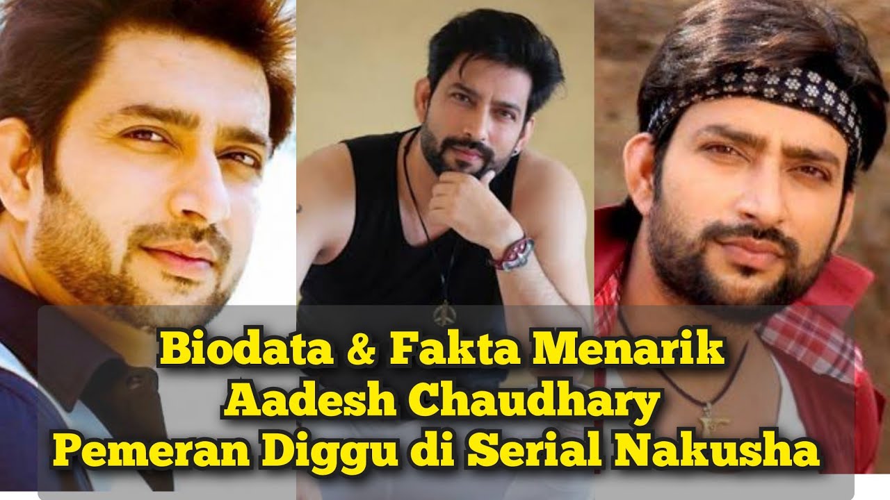 Biodata dan Fakta Menarik Aadesh Chaudhary Pemeran Diggu di Serial Nakusha