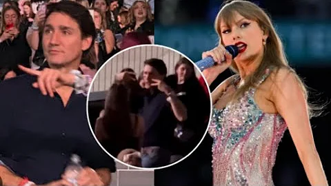Canadian Prime Minister Justin Trudeau Dances At Taylor Swift's Concert With Family