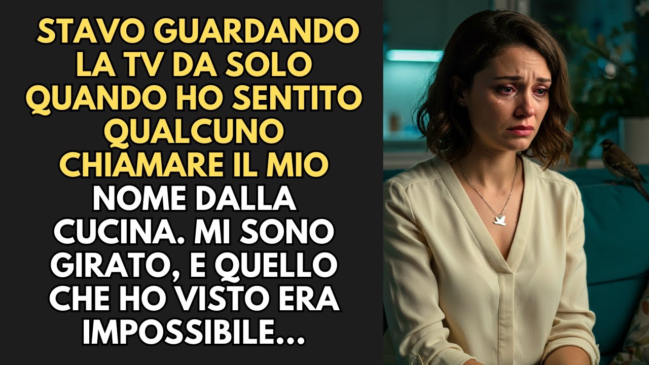 Stavo Guardando La Tv Da Solo Quando Ho Sentito Qualcuno Chiamare Il Mio Nome Dalla Cucina. Mi...