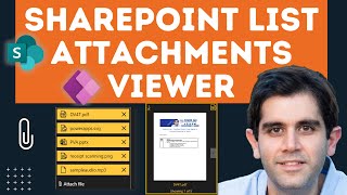 Display SharePoint List Attachments in Power Apps | Viewer Component screenshot 5
