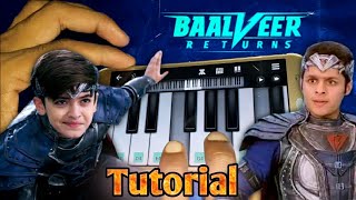 Baalveer Returns Vivaan Theme Song Piano Tutorial | Walk Band screenshot 4