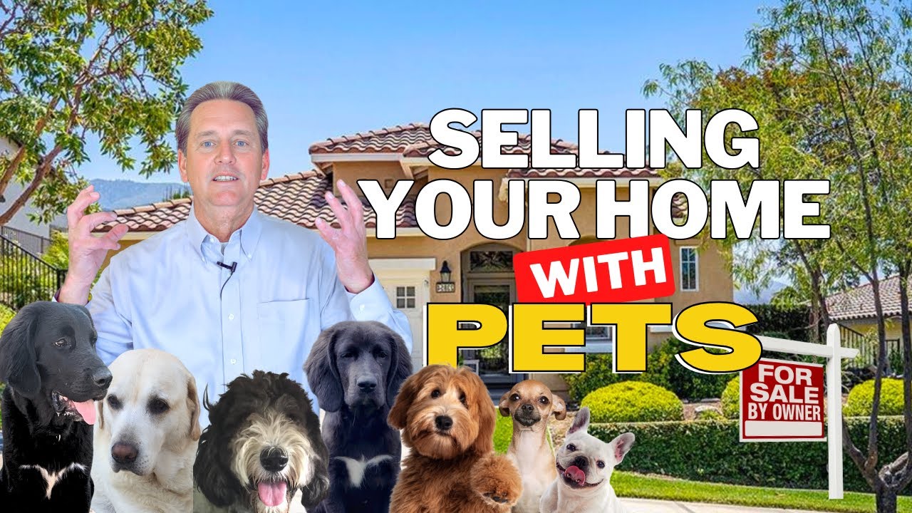 Советы по продаже дома, если у вас есть домашние животные!