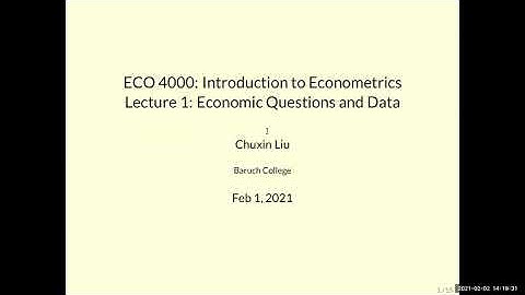 Intro to Econometrics: CH1 Questions and Data