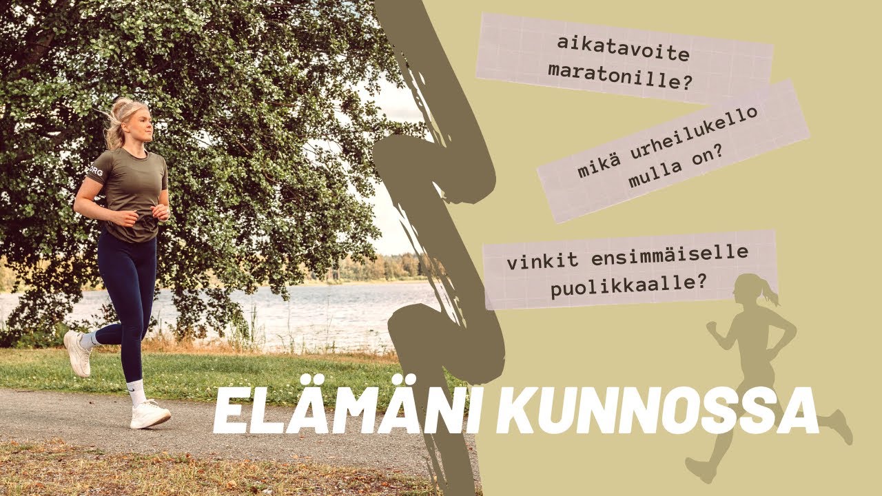 VINKIT ENSIMMÄISELLE PUOLIMARATONILLE | juoksuvlogi 🏃‍♀‍