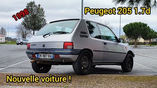 J'achète une Peugeot 205 (600euros)