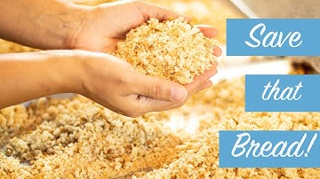 Homemade Breadcrumbs: Quick Tip to Preserve Leftover Bread