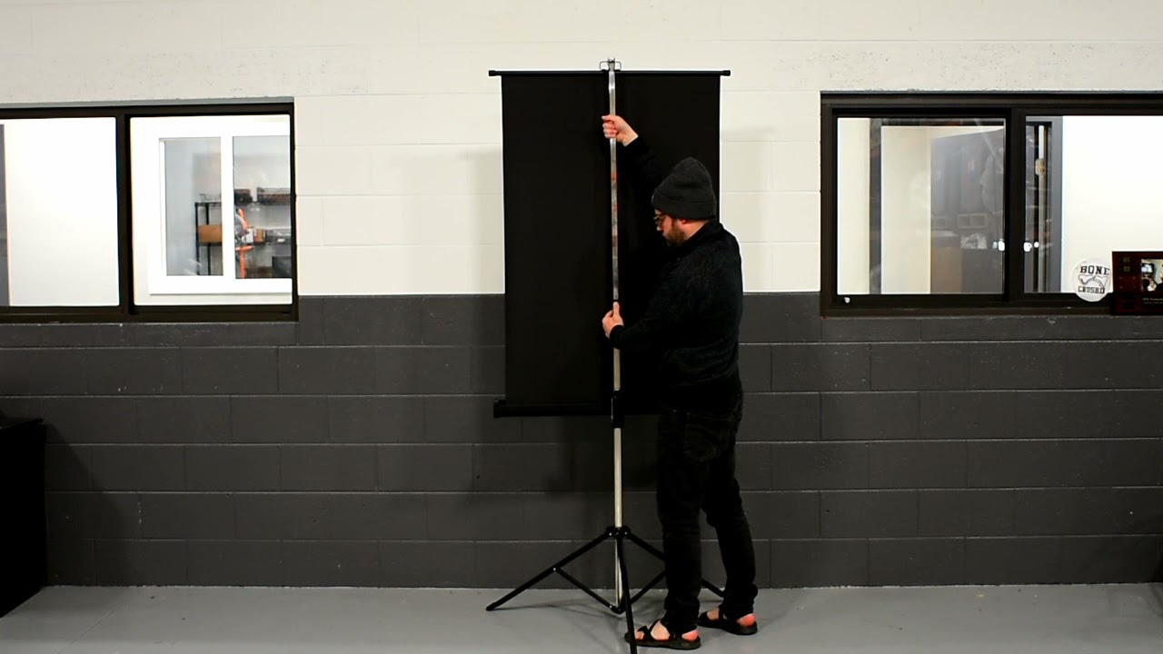 CFS Products Free-Standing Photo ID Backdrop TB-33 Unboxing and Setup