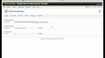 How to Install JCE on Joomla 1.5 - Changing default Joomla article editor