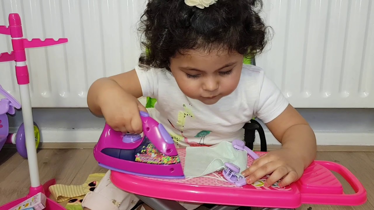 Role PlayMagical Ironing Board Play Set YouTube