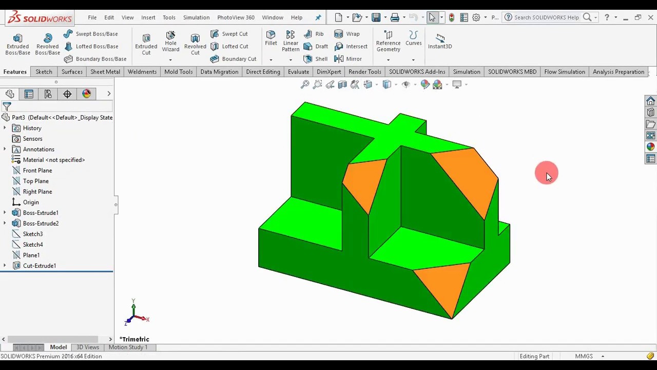 SOLIDWORKS TRAINING TUTORIAL 16 - YouTube