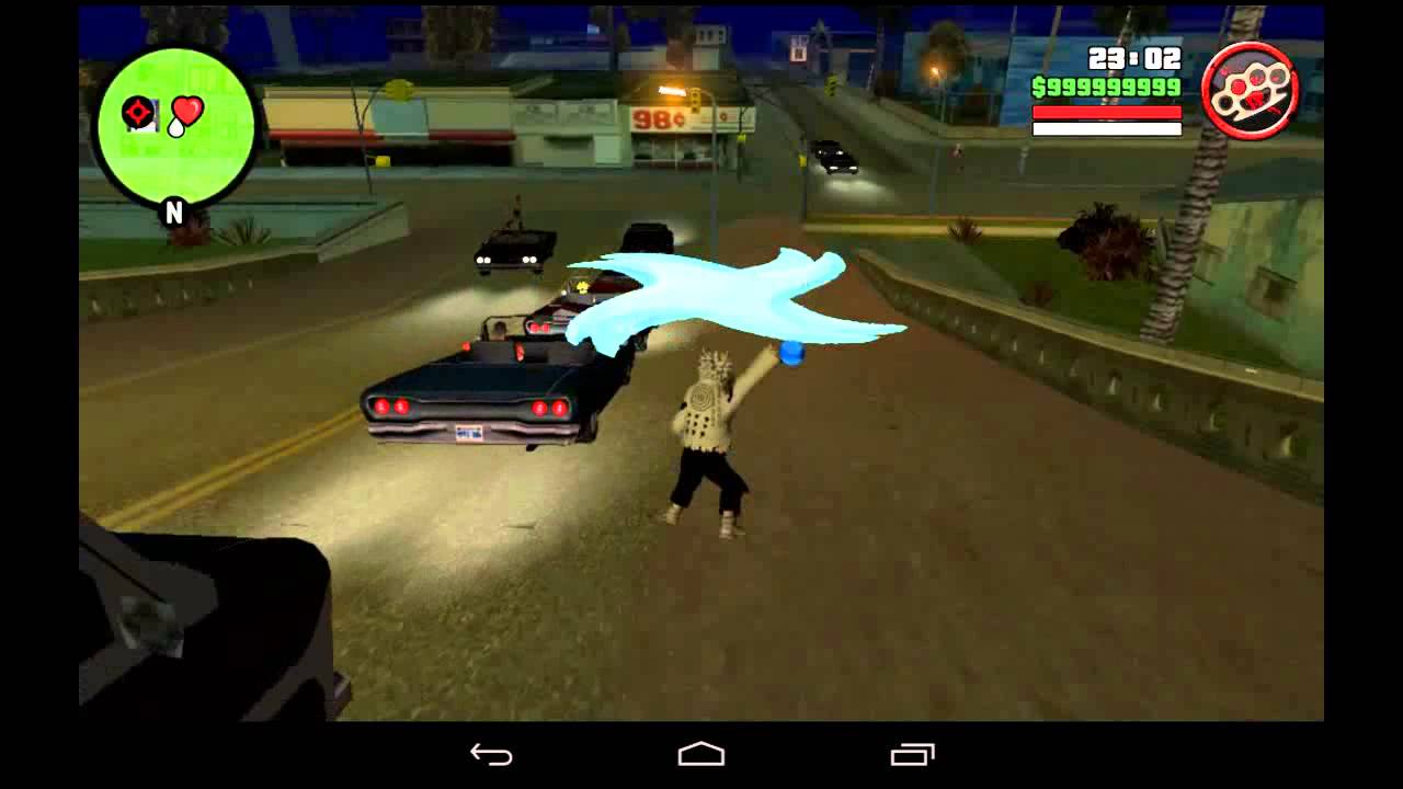 5300 Mod Gta Sa Android Naruto Jutsu Pack  HD