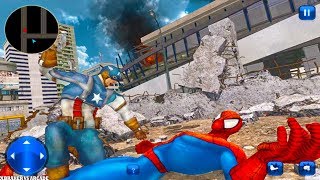 Super Spider Hero vs Captain USA Superhero Revenge Android Gameplay Full HD screenshot 2