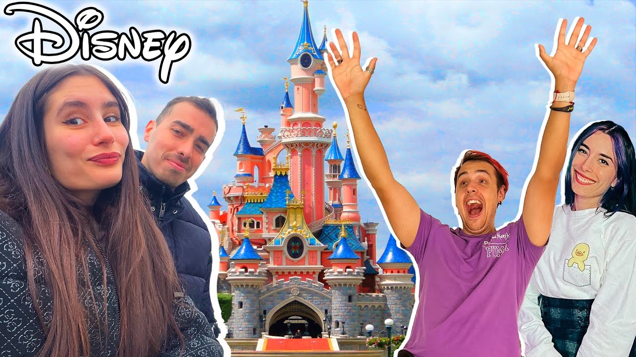 MI PRIMERA VEZ EN DISNEY CON EL TEAM 😱