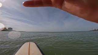 Raw Surf Swimming: Offshore 1ft Longboard Bliss @ PONTA