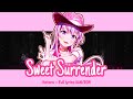 [シャインポスト] Sweet Surrender - Full Lyrics KAN/ROM - Hotaru