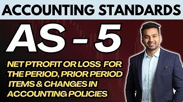 Accounting Standards - 5 | Prior Period Items, Changes in Accounting Policies | CA Inter