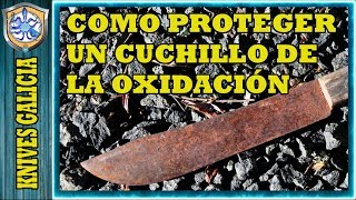 Como proteger un cuchillo de la oxidación | Acero al carbono | Mantenimiento