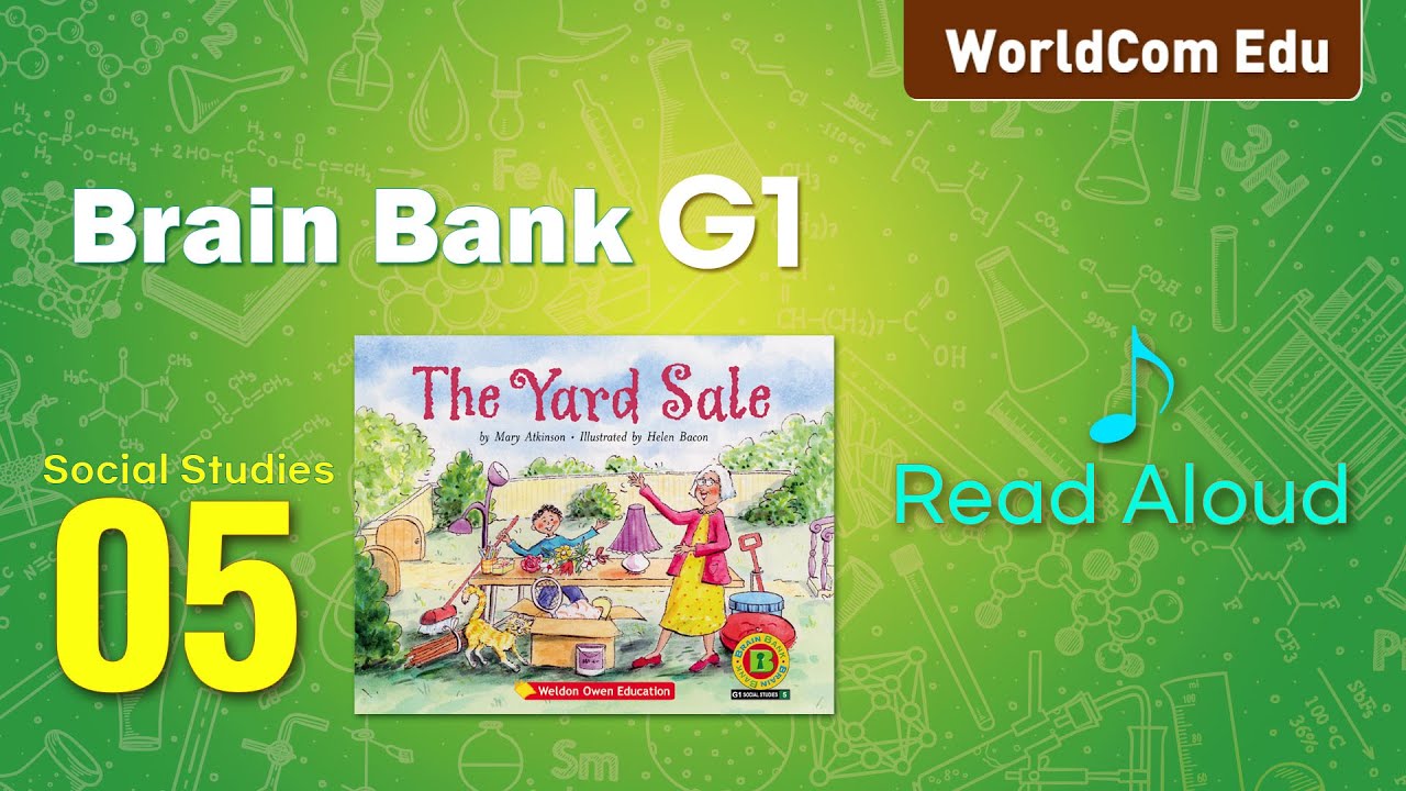 브레인뱅크 G1 Social studies I 05. The Yard Sale I Read Aloud YouTube