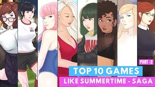 Top 10 Games Like Summertime Saga 2022|| Part 2|| 2d Games With 2d Animation || Must Watch screenshot 5