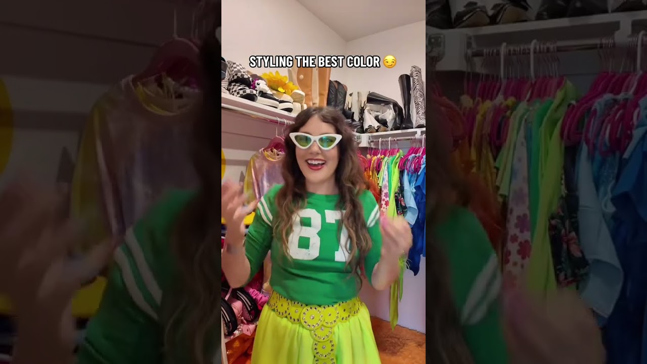 Styling the BEST Color!! | Styling an All-Green Outfit