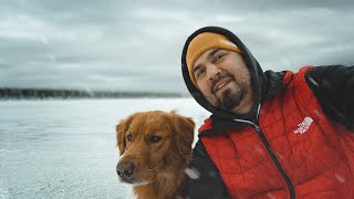 Is this lake safe enough for a frozen lake party createsharerepeat Vlog