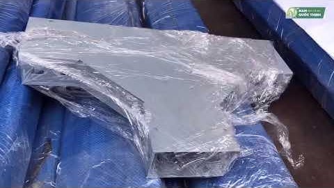 NGÃ BA MÁNG CÁP 100x50 ĐỘ DÀY 1 LY 2 SƠN TĨNH ĐIỆN MÀU XÁM ✅ Mechanical Support