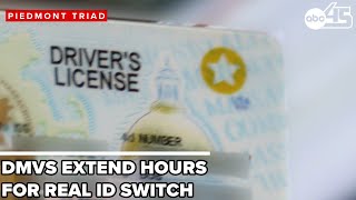 DMVs Across NC Open Longer for Real ID - What to Know Before May 7